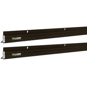 Xcluder 36in low-profile door sweep with steel frame for pest protection.
