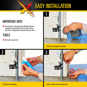 Xcluder made-in-America packaging highlights eco-friendly features.