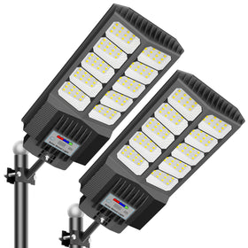 XCQMHF solar street light dusk-to-dawn provides consistent security lighting for entrances