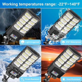 XCQMHF IP68 durable construction withstands harsh weather and coastal exposure