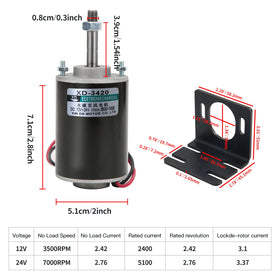 XD-3420 low-noise operation suitable for high-speed use.