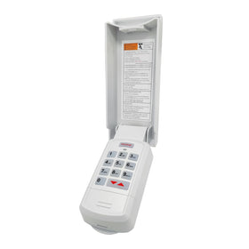 XDTKML Genie keypad front view showing sleek design and universal compatibility with Intellicode systems