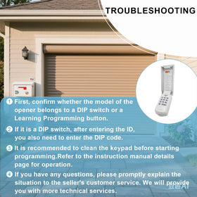 XDTKML Genie keypad temporary PIN setup enables guest access
