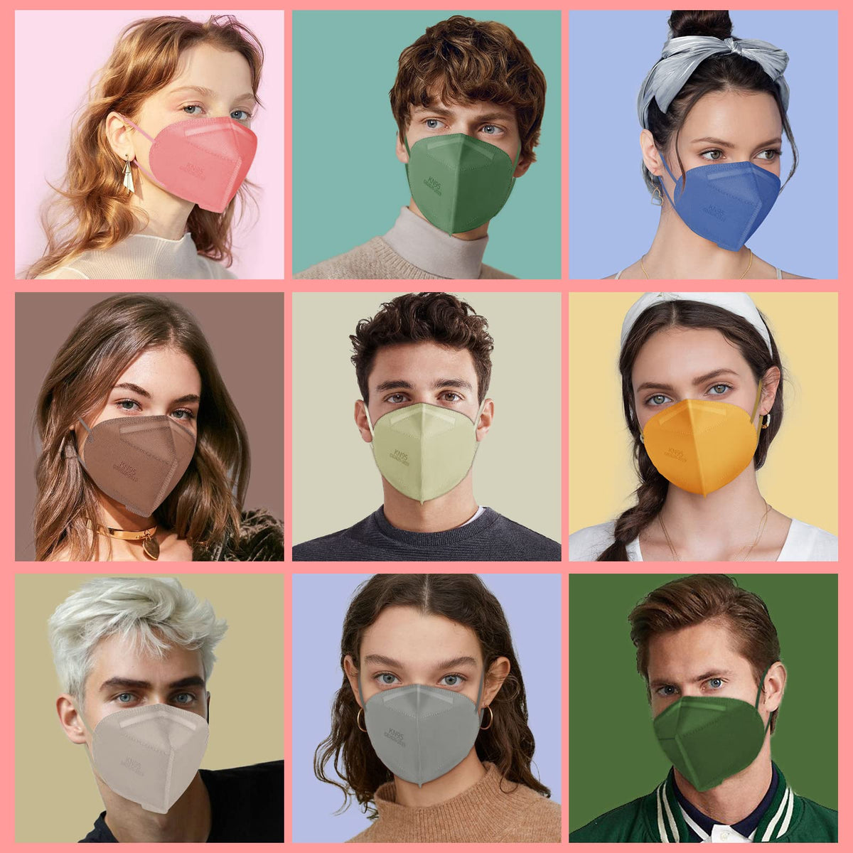 GB2626-2019 compliant KN95 masks for everyday use