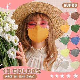Rose color five layer design offering breathable protection