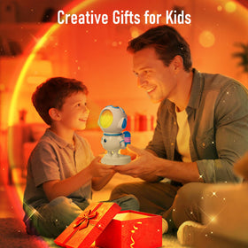 XEBKOR Astronaut Sunset Lamp USB-powered and portable.