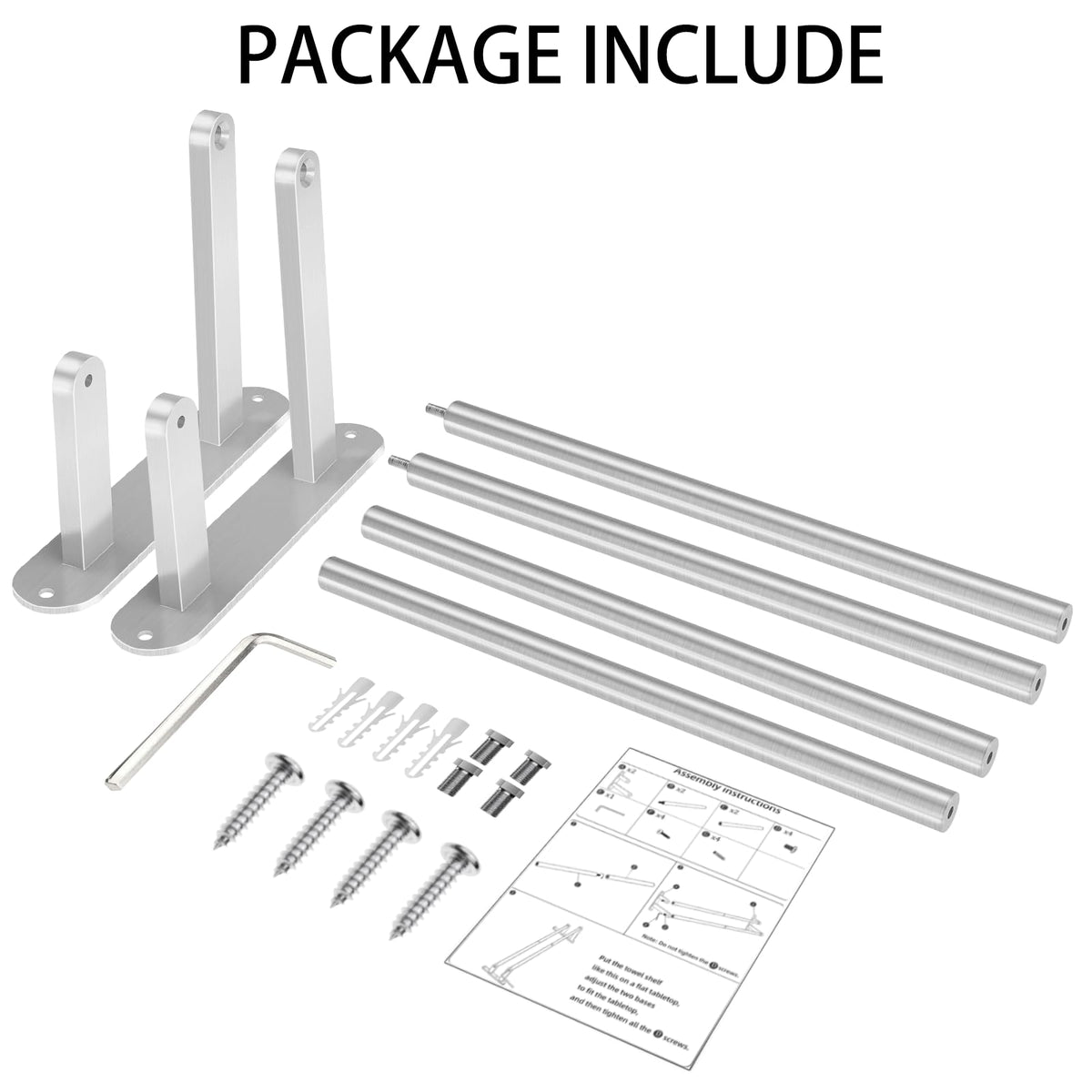 XEENEW installation accessories included for quick setup