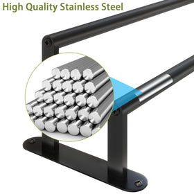 XEENEW rust-resistant matte-black finish withstands moisture-rich environments.