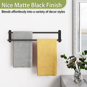 XEENEW staggered-bars design provides easy towel access and quick drying.