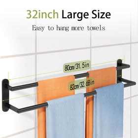 XEENEW versatile towel rack suits bathroom, kitchen, toilet, or laundry room.