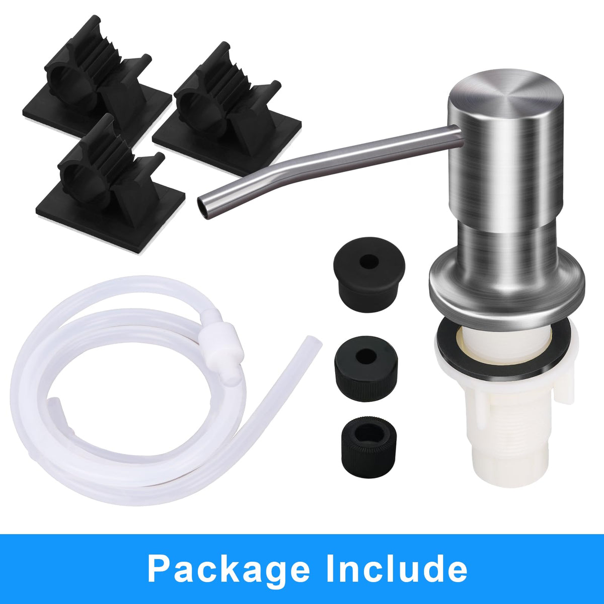 Xekazrop multifunction dispenser suitable for dish and hand soaps