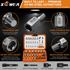 3/8 drive impact adapter for direct tool use