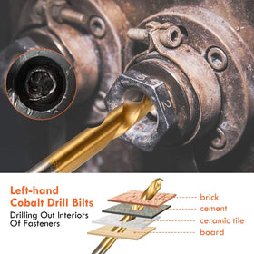 XEWEA bolt nut extractor system removes rounded-off fasteners safely.