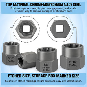 XEWEA 3/8 inch drive direct connection enables efficient torque transfer