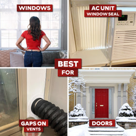 XFasten anti-curling backing aids easy professional installation on frames