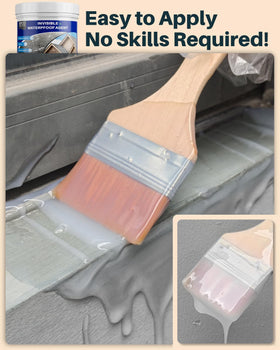 XFCA sealant demonstrating strong adhesion on concrete and brick surfaces.