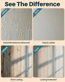 XFCA multi-surface application on roofs and walls for indoor-outdoor use.