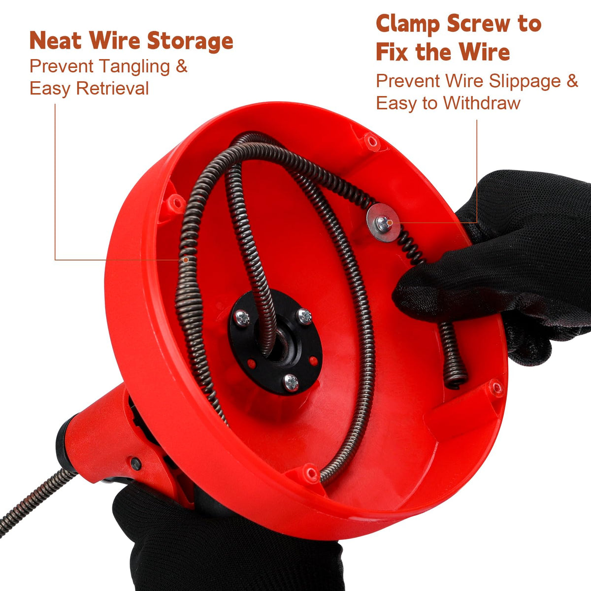 XFIRE-GEAR robust spiral cutters for easier blockage centering