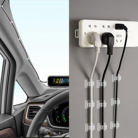 XHF car dashboard cable clip helps route chargers safely on the road.