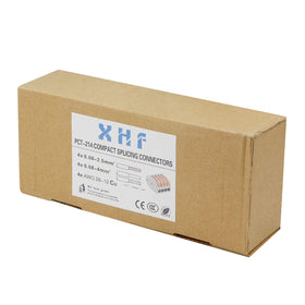 XHF2018 lever connector wire-guide-strip ensures correct stripping length and reliable terminations.