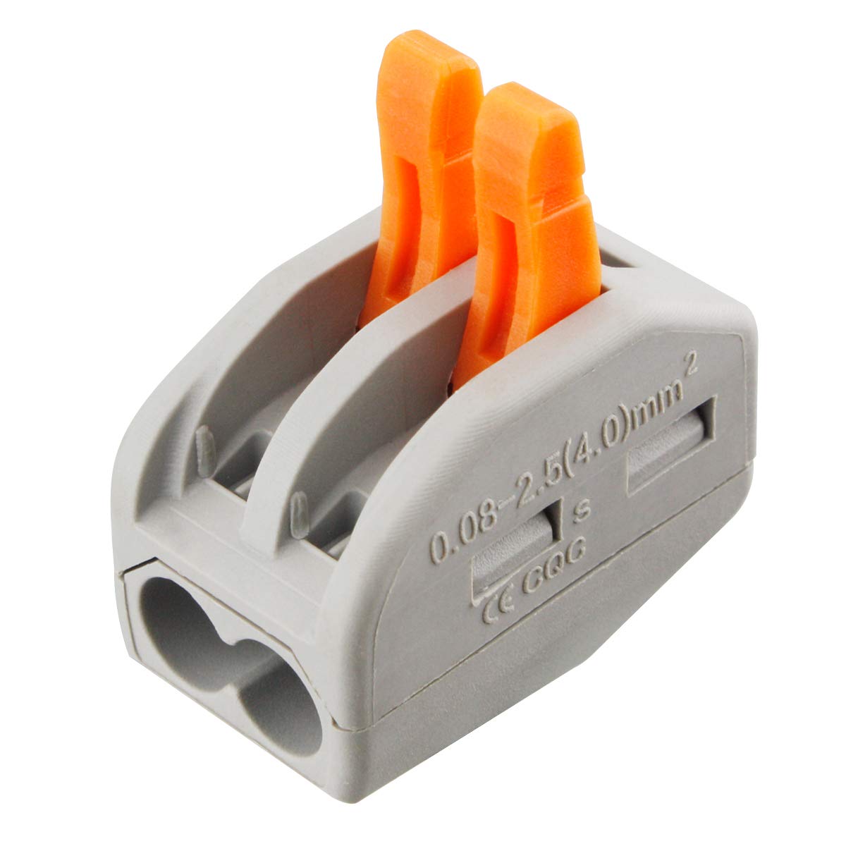 XHF2018 lever connectors test hole for safety checks