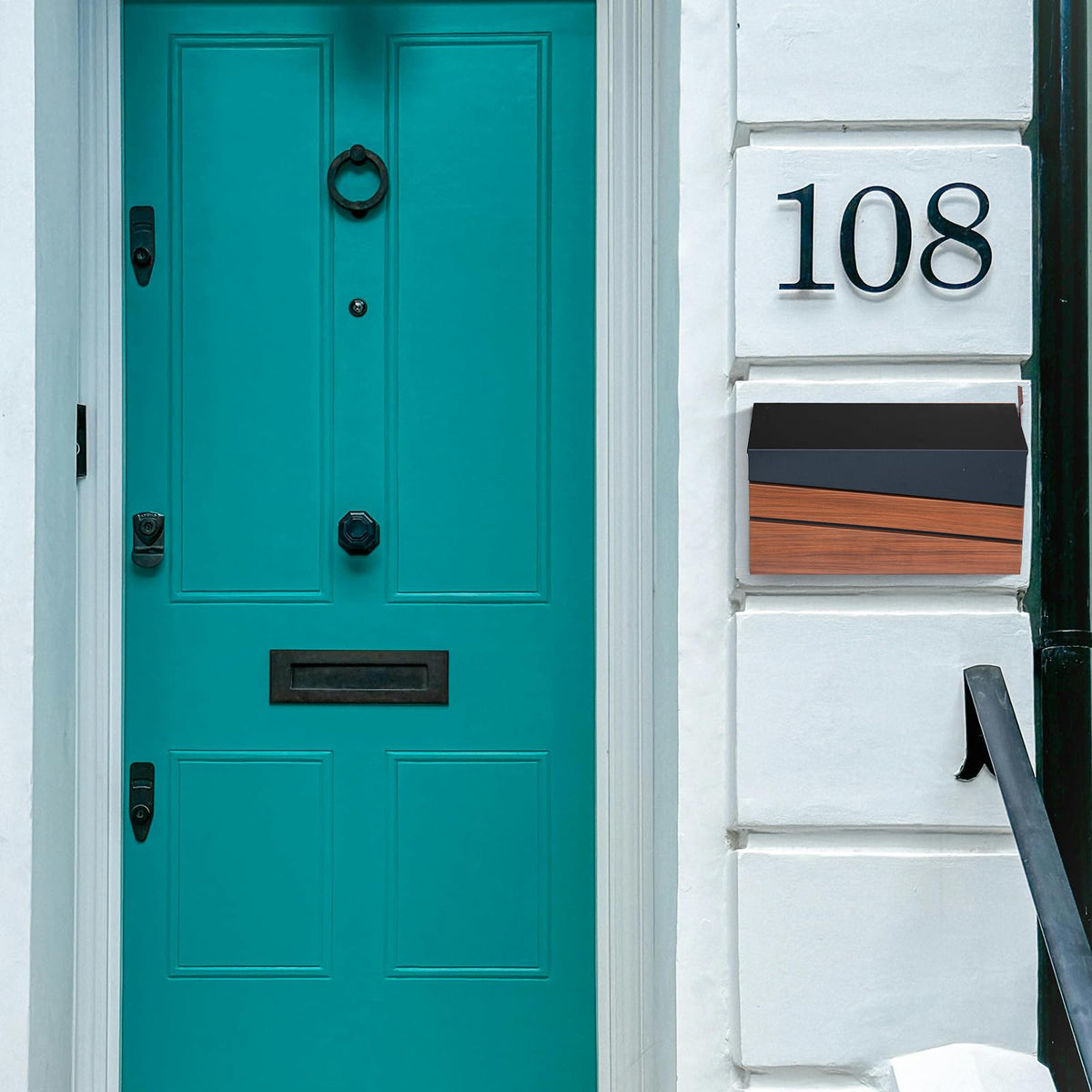 outdoor mailbox complements different architecture and exteriors