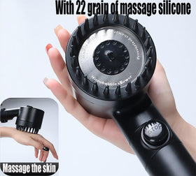 Xianshengle removable shower head for quick cleaning and setup.