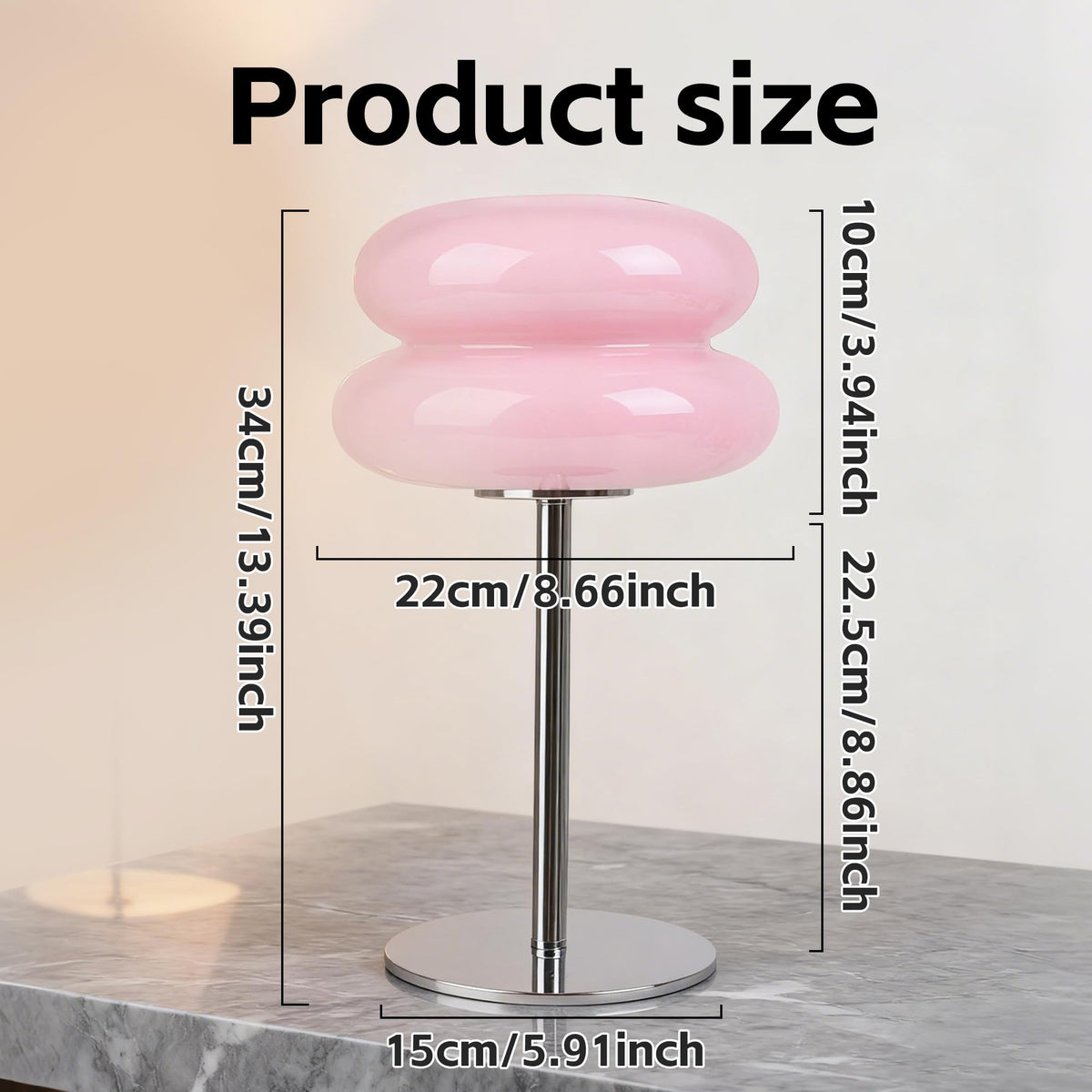 xiaojuande stepless dimmable mushroom lamp lets you adjust brightness