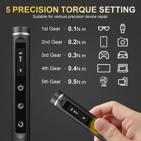 XIAONIAN 76-in-1 bit set organized in a lightweight magnetic case.