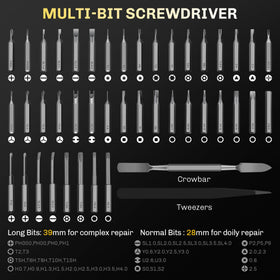 S2 hardened steel bits provide durability and precision