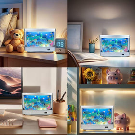 XiaYiTL US plug powered lamp is easy to set up anywhere.