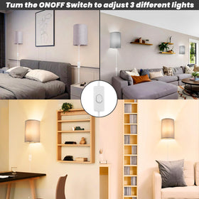 XIEYOR wall sconce set2 4000K neutral light for tasks and daily use