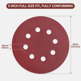 xihihiaa sanding disc 60-grit medium sanding for smooth surfaces