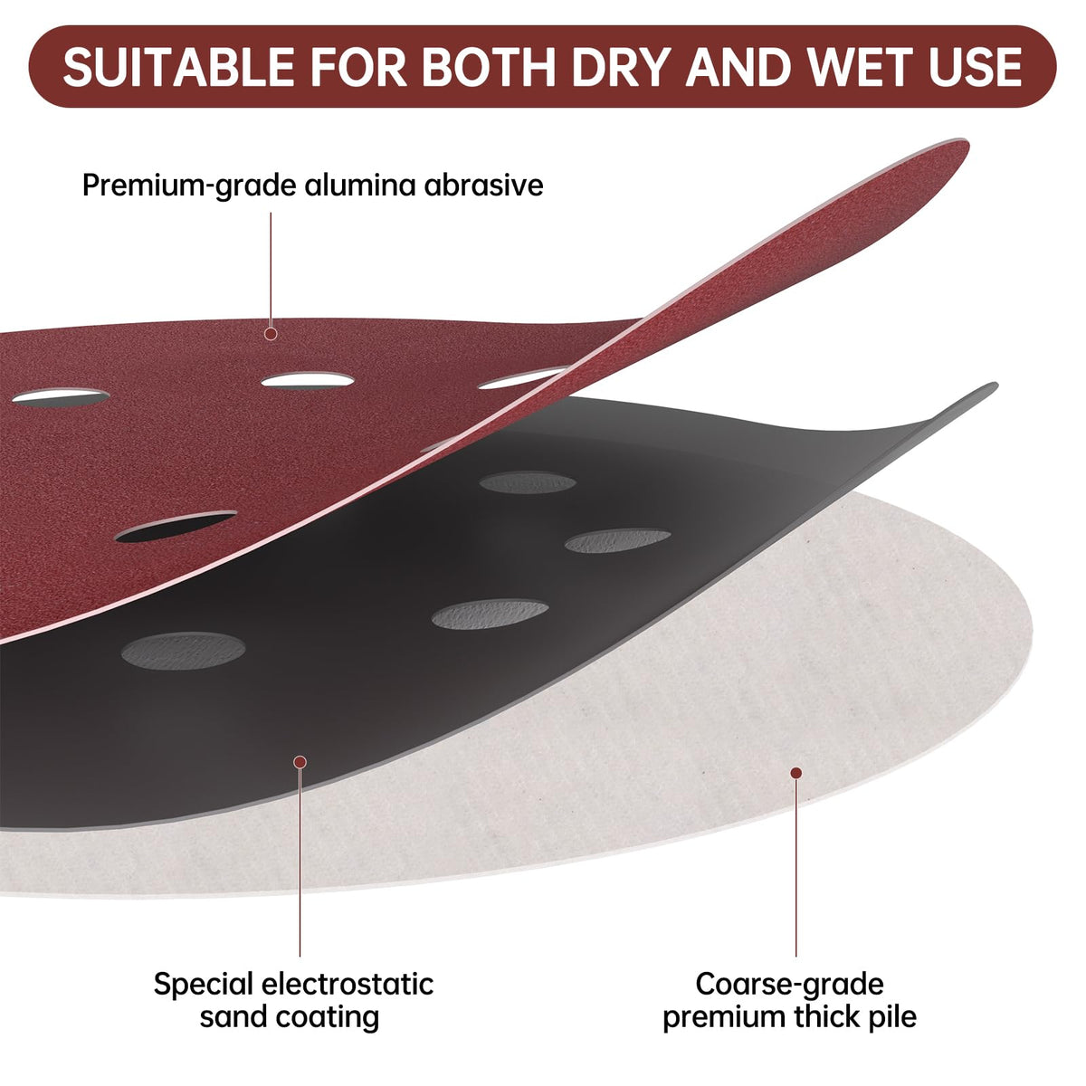 xihihiaa sanding disc 800-grit finish for fine polishing