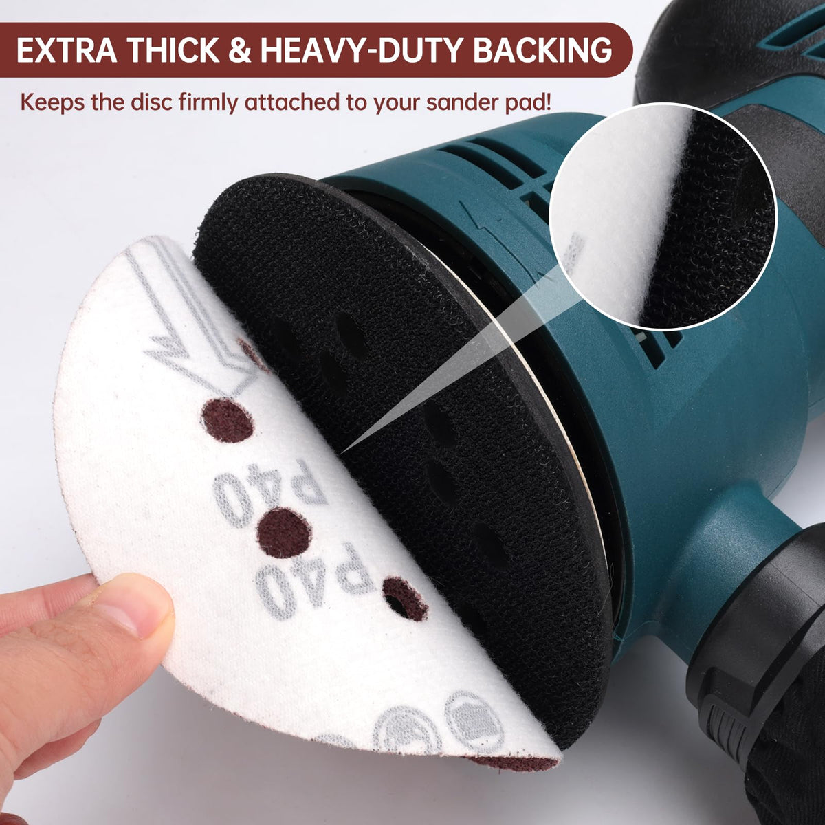 xihihiaa sanding disc with dust collection holes reduces dust during sanding