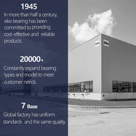 XIKE bearings heritage since 1945 highlights expert manufacturing.