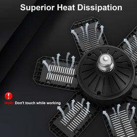 XILLUMI CORE E26 socket compatibility allows easy screw-in installation.