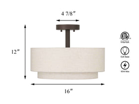 XiNBEi Lighting frosted diffuser close-up softens glare for comfortable brightness.