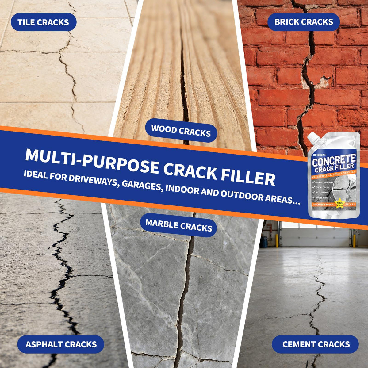 XINDESAN fast-curing sealant delivering quick surface dry within hours.