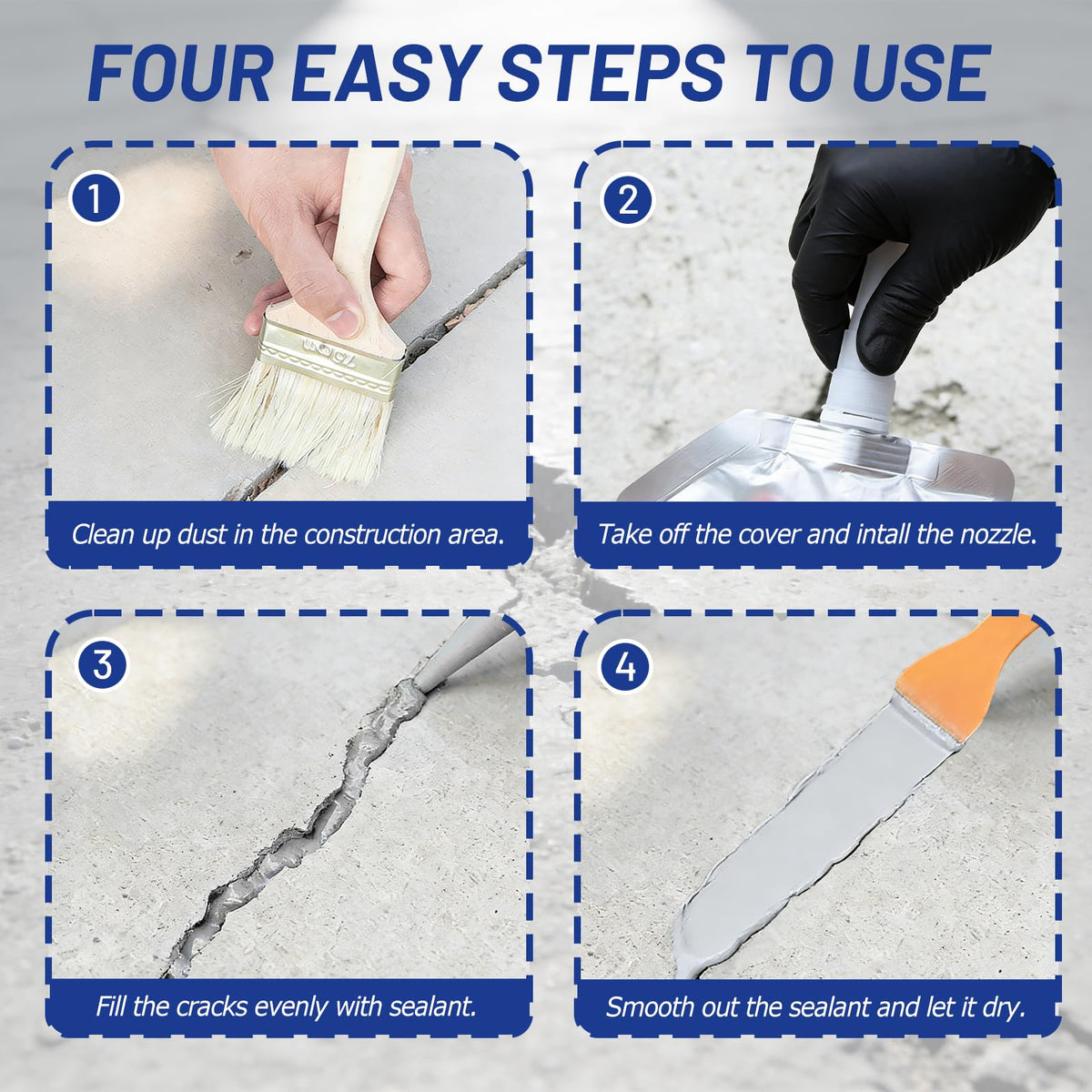 XINDESAN versatile use across concrete, brick, tile, and more.