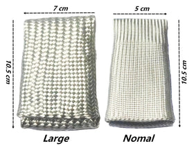 XINHAN AUTO PARTS fibreglass weave close-up shows durable heat resistance for welding tasks