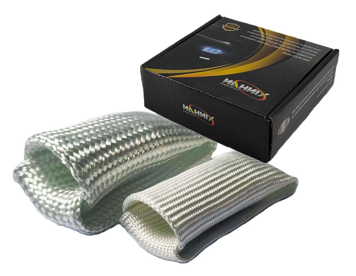 XINHAN AUTO PARTS white fibreglass welding finger heat shield in large size protects two fingers during welding