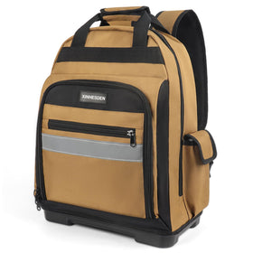 XINHESDEN tool backpack with waterproof molded base keeps tools dry on wet job sites