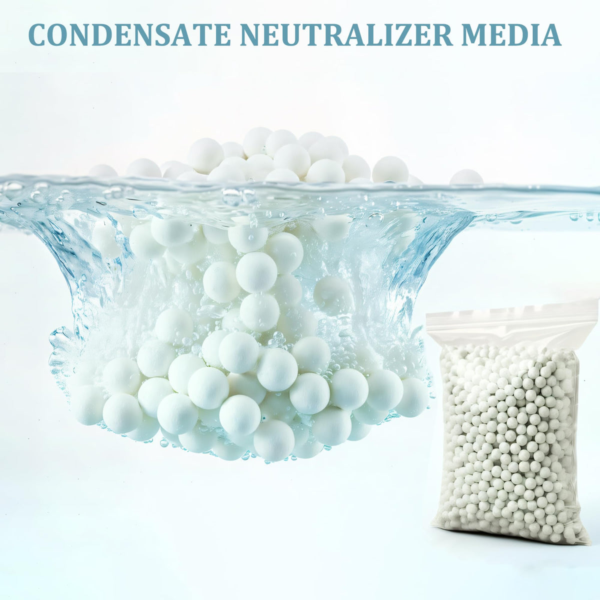 Xinhw refill label on packaging highlighting mineral-based drainage solution.