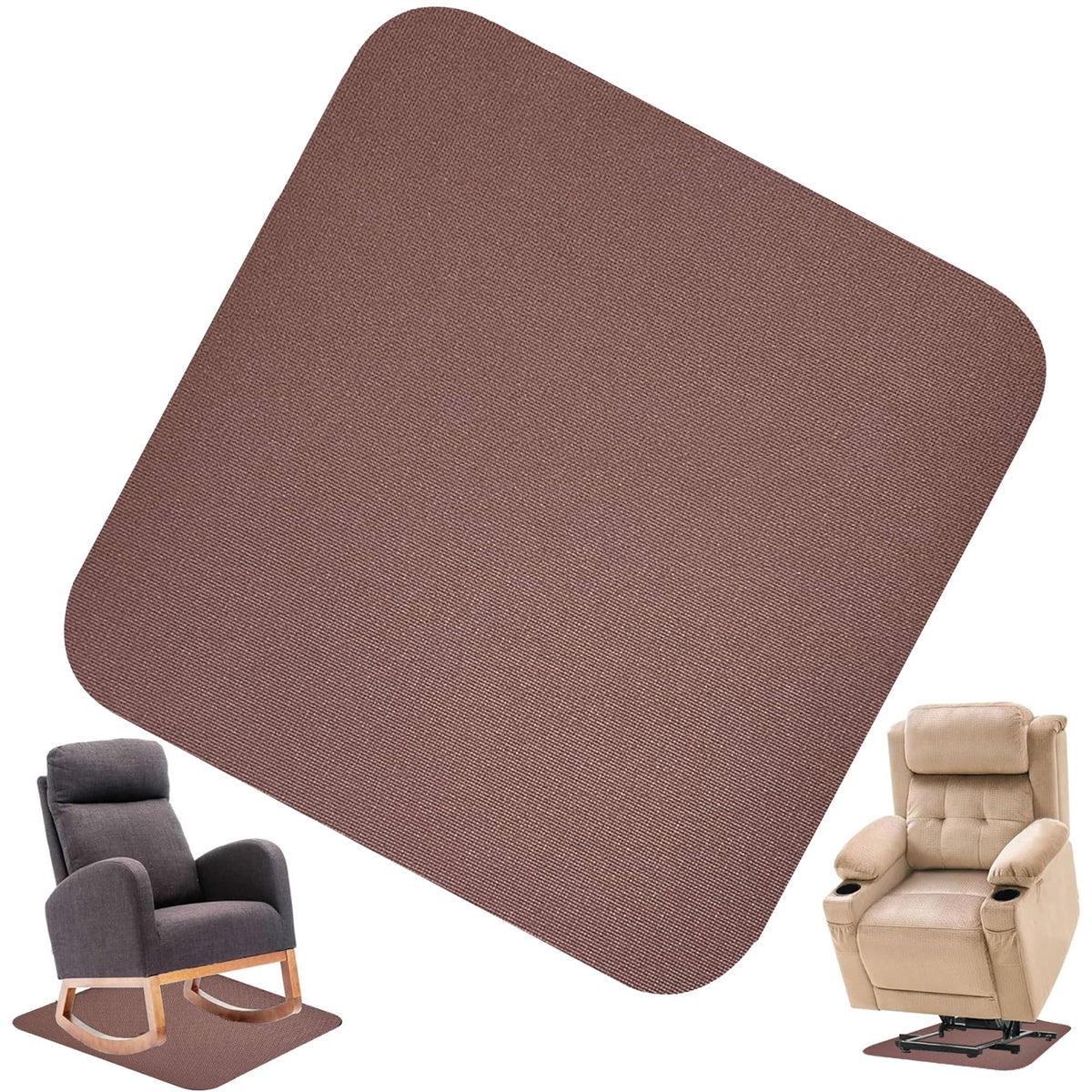 Xinhw recliner pad with anti-slip grippers keeps furniture steady and reduces noise.