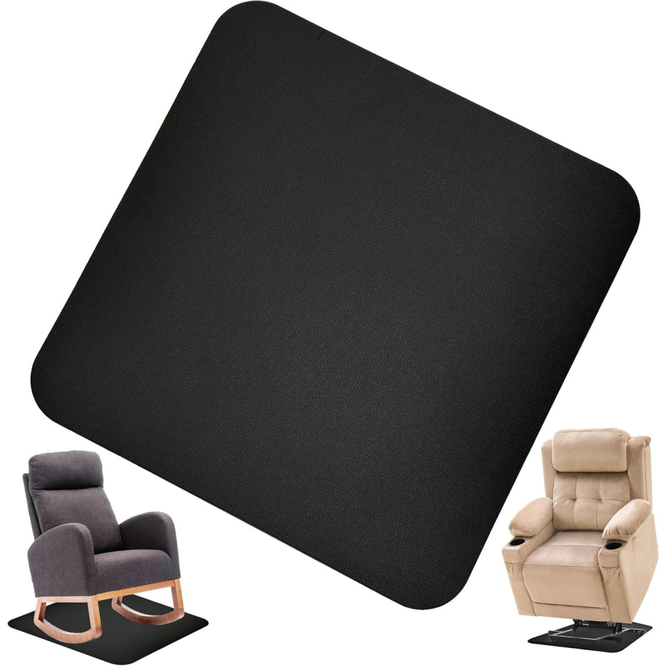 Xinhw recliner pads with anti-slip grips securing furniture on hardwood floors