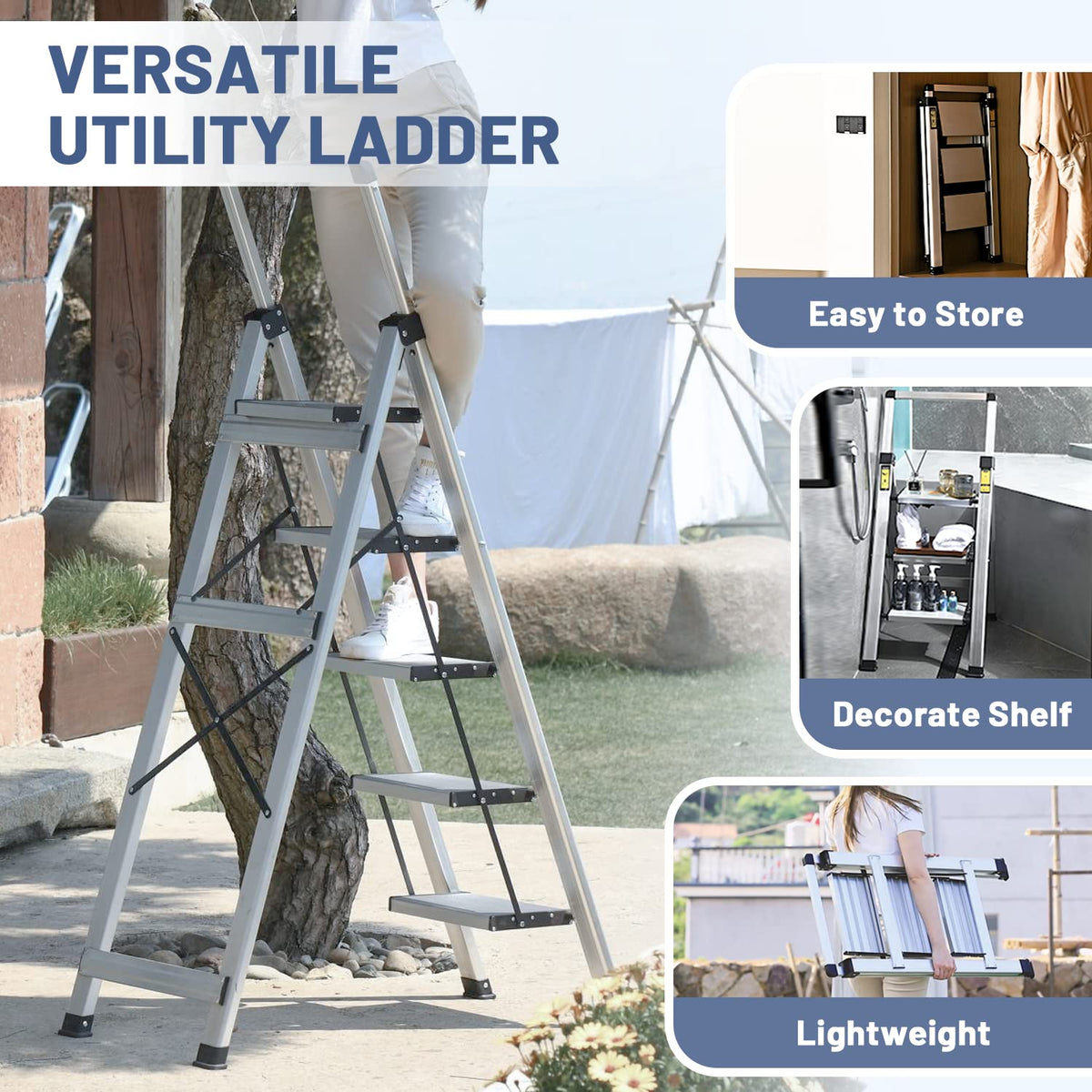 XinSunho 330-pound capacity supports heavier items with confidence