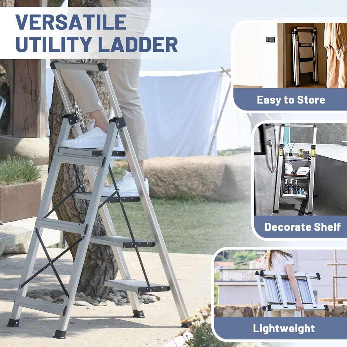 XinSunho ladder suitable for indoor and outdoor projects