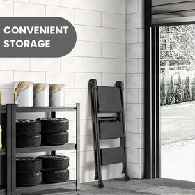 XinSunho triangular support provides stable, safe height reach.