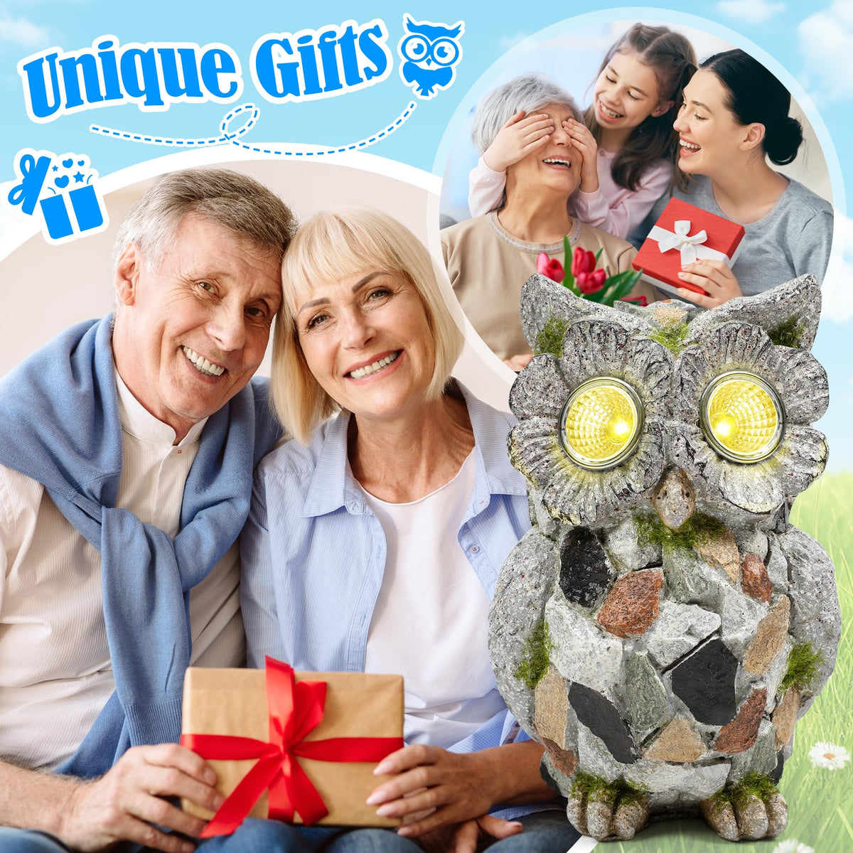 Xintim owl gift idea for women and bird lovers